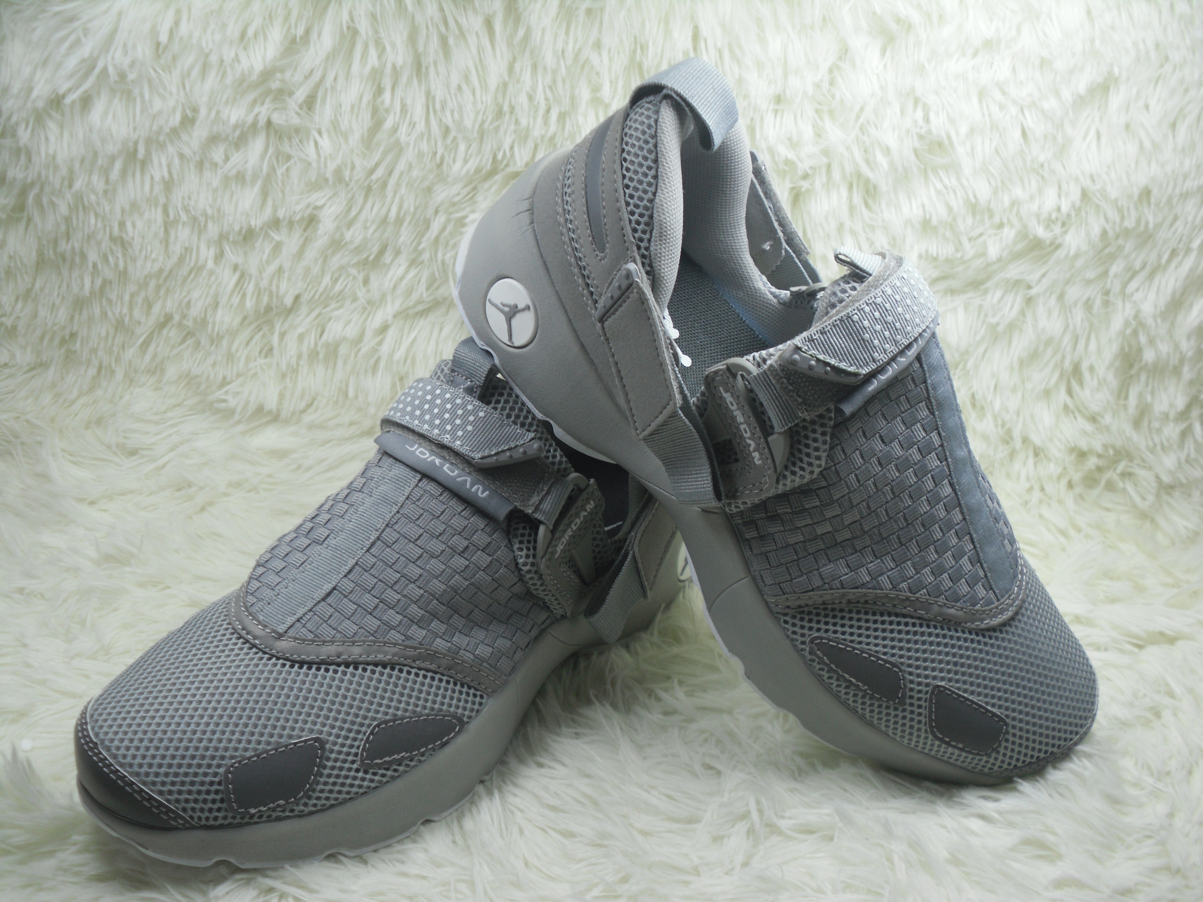 Jordan Trainer 3 Wolf Grey Running Shoes - Click Image to Close